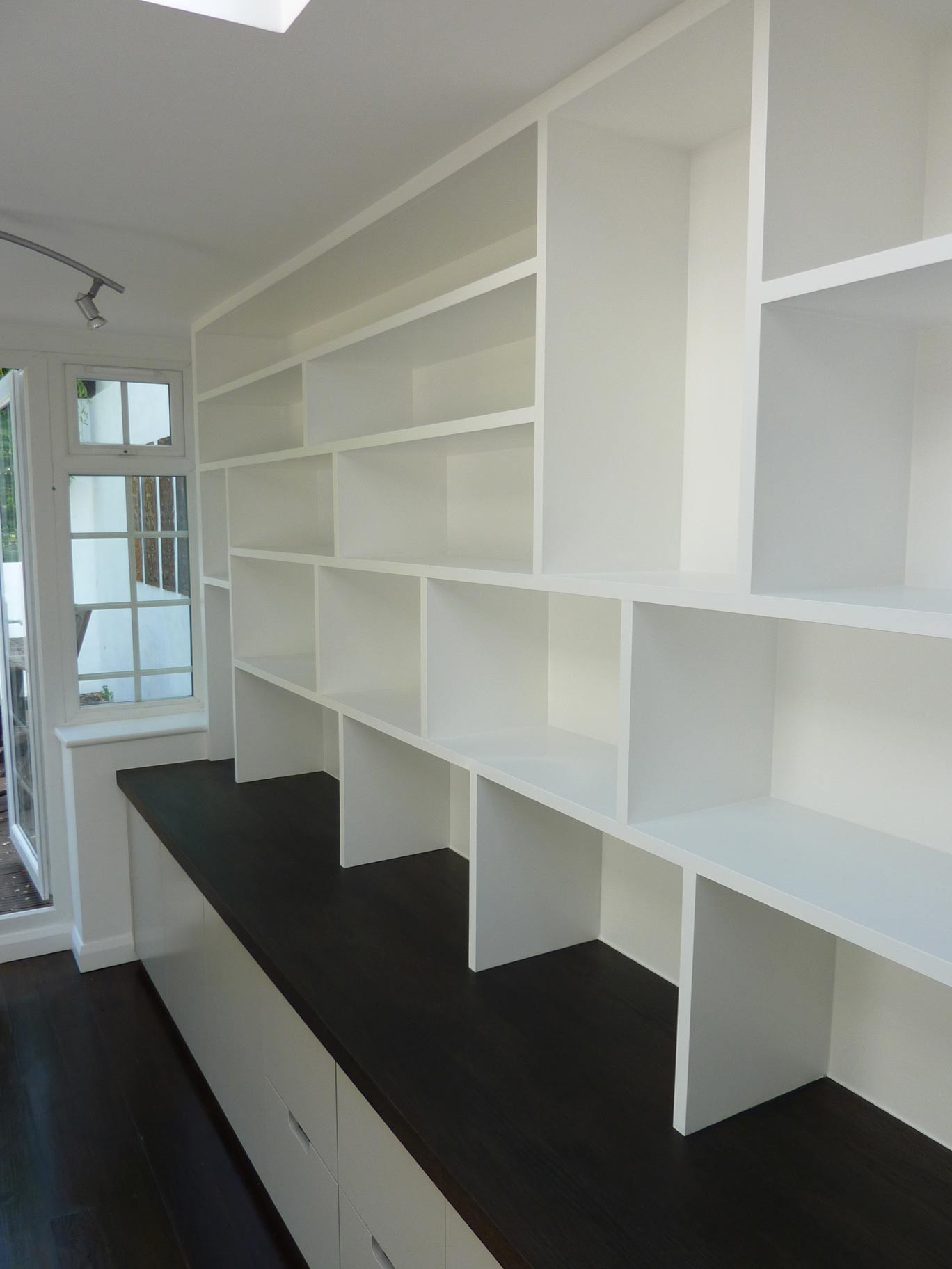 fitted bookcase for home study