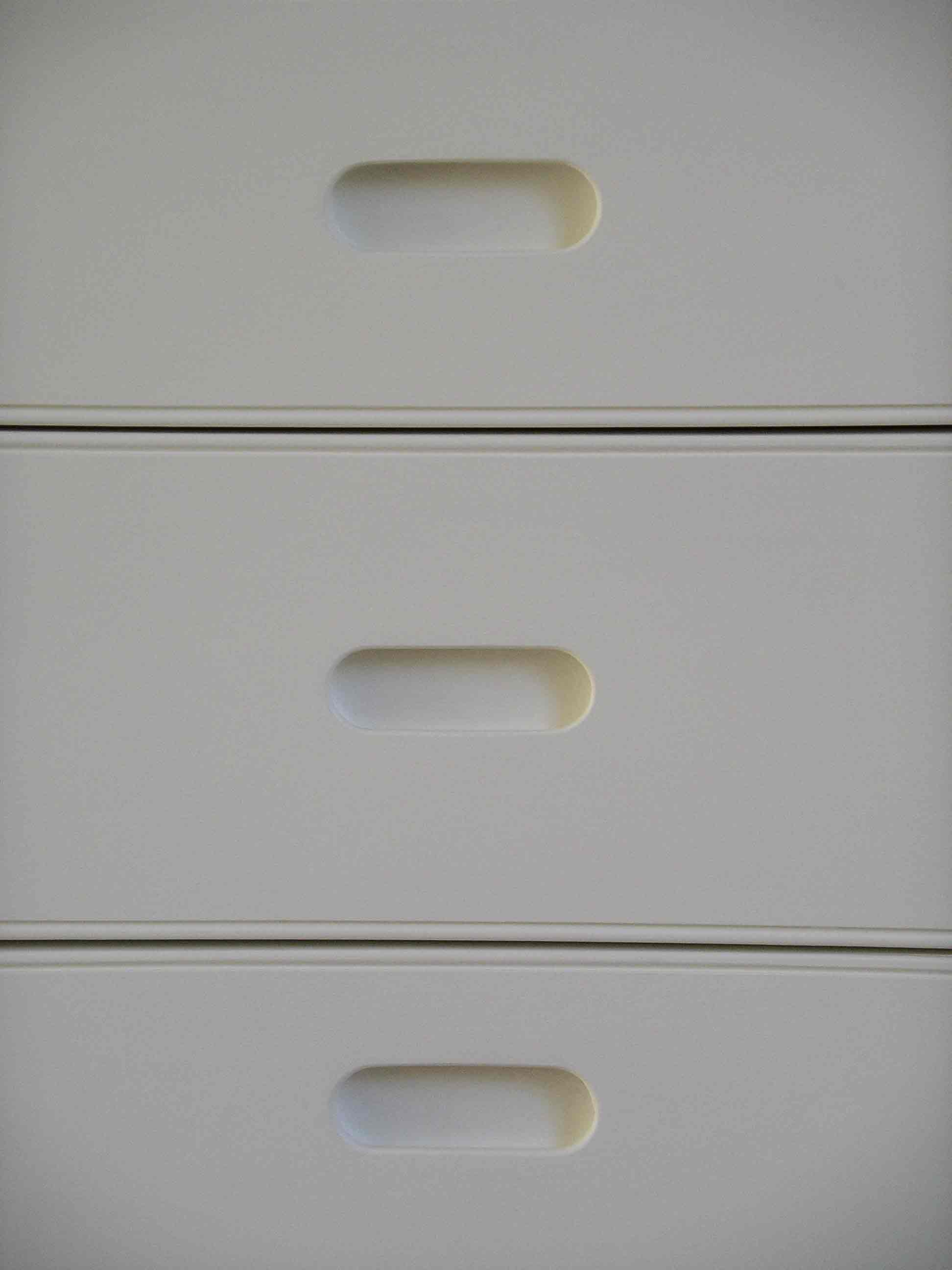 handmade kitchen drawers with integral inset handles