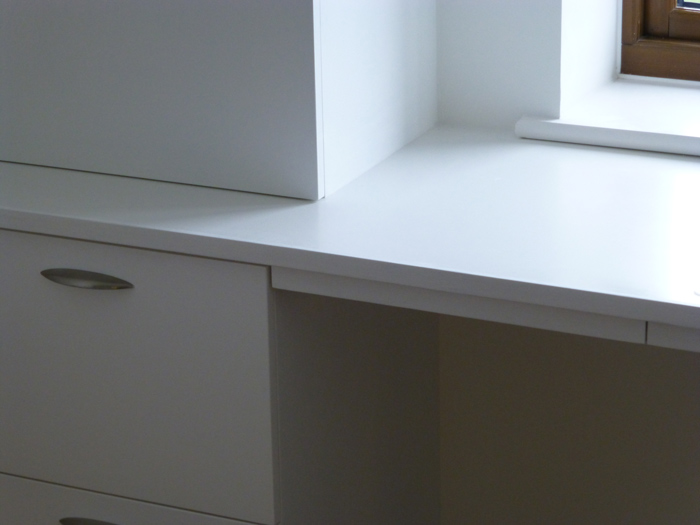 bespoke filing cabinet and pencil drawers