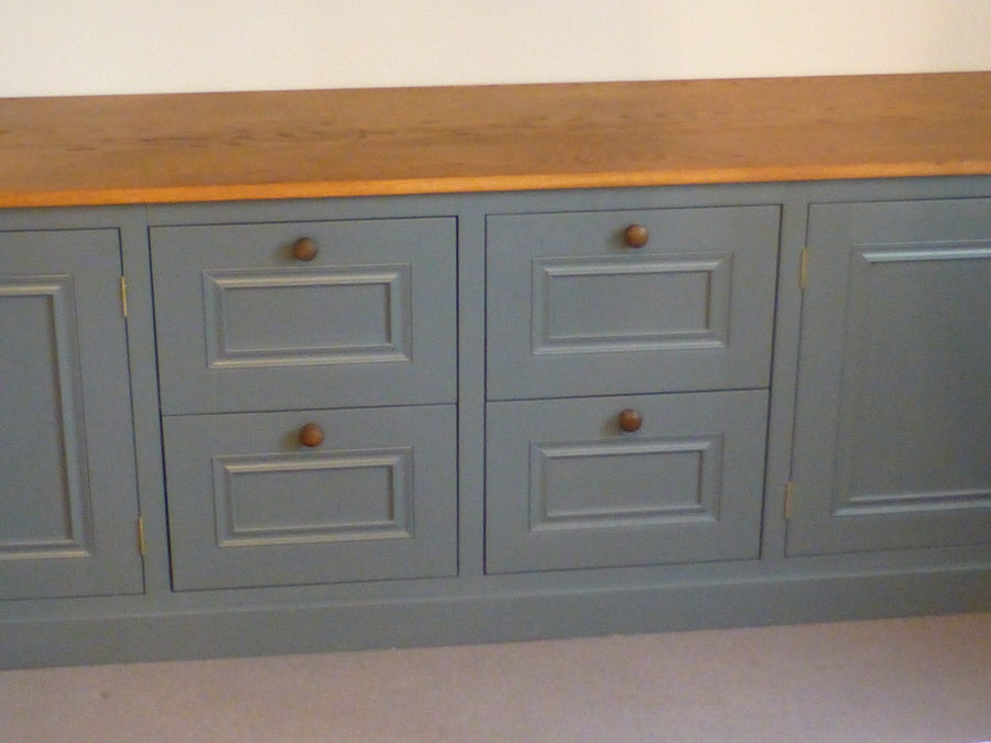 bespoke home study cabinet
