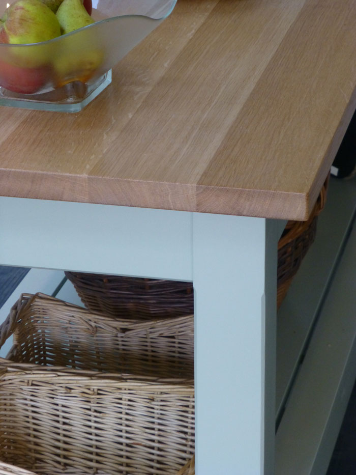 handmade kitchen island table
