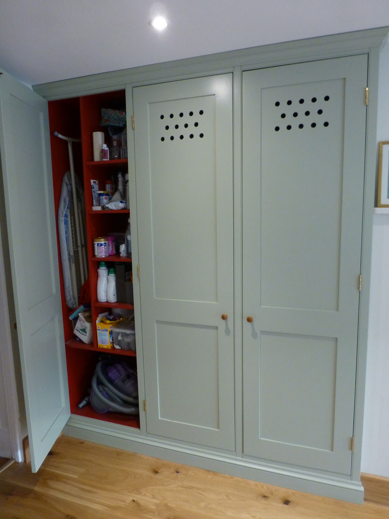 Farrow and Ball Vert De Terre kitchen pantry