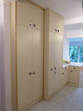 custom made kitchen larder/pantry in birch plywood