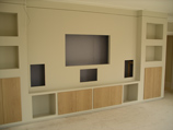 custom made home cinema installation